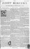 Derby Mercury Fri 23 Mar 1744 Page 1