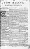 Derby Mercury Fri 06 Apr 1744 Page 1