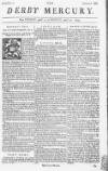 Derby Mercury Fri 20 Apr 1744 Page 1