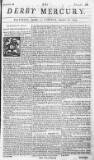 Derby Mercury Fri 21 Sep 1744 Page 1