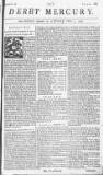 Derby Mercury Fri 28 Sep 1744 Page 1