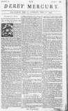 Derby Mercury Fri 12 Oct 1744 Page 1