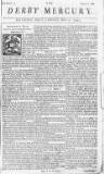Derby Mercury Fri 08 Mar 1745 Page 1
