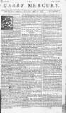 Derby Mercury Fri 09 Aug 1745 Page 1