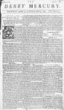 Derby Mercury Fri 27 Sep 1745 Page 1