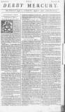Derby Mercury Fri 15 Aug 1746 Page 1