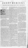 Derby Mercury Fri 10 Apr 1747 Page 1