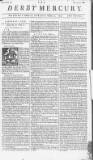 Derby Mercury Fri 16 Oct 1747 Page 1