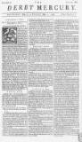 Derby Mercury Fri 15 Jul 1748 Page 1