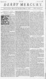 Derby Mercury Fri 22 Jul 1748 Page 1