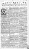 Derby Mercury Fri 12 Aug 1748 Page 1