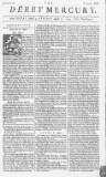Derby Mercury Fri 04 Aug 1749 Page 1