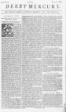 Derby Mercury Fri 01 Sep 1749 Page 1