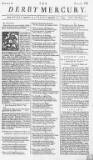 Derby Mercury Fri 08 Sep 1749 Page 1