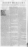 Derby Mercury Fri 13 Oct 1749 Page 1