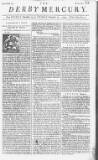 Derby Mercury Fri 10 Nov 1749 Page 1