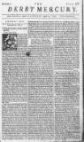 Derby Mercury Fri 20 Apr 1750 Page 1