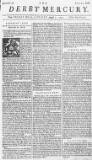 Derby Mercury Fri 27 Jul 1750 Page 1