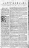 Derby Mercury Fri 24 Aug 1750 Page 1