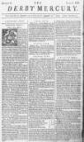 Derby Mercury Fri 14 Sep 1750 Page 1