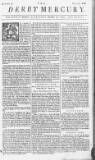 Derby Mercury Fri 23 Nov 1750 Page 1