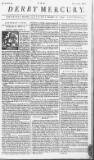 Derby Mercury Fri 14 Dec 1750 Page 1