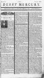 Derby Mercury Fri 22 Mar 1751 Page 1