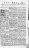 Derby Mercury Fri 17 Jan 1752 Page 1