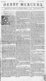 Derby Mercury Fri 13 Mar 1752 Page 1