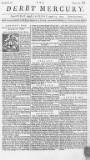 Derby Mercury Fri 07 Aug 1752 Page 1