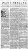 Derby Mercury Friday 03 November 1752 Page 1