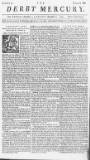 Derby Mercury Friday 01 December 1752 Page 1