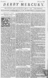 Derby Mercury Friday 06 April 1753 Page 1