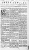 Derby Mercury Friday 05 October 1753 Page 1