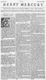 Derby Mercury Friday 30 November 1753 Page 1