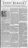 Derby Mercury Friday 01 March 1754 Page 1