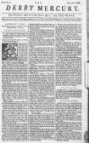 Derby Mercury Friday 26 April 1754 Page 1