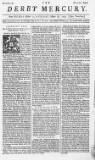 Derby Mercury Friday 11 October 1754 Page 1