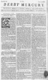 Derby Mercury Friday 18 February 1757 Page 1