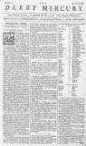 Derby Mercury Friday 02 June 1758 Page 1