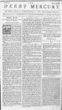 Derby Mercury Friday 15 February 1760 Page 1