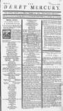 Derby Mercury Friday 31 October 1760 Page 1