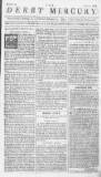 Derby Mercury Friday 13 February 1761 Page 1