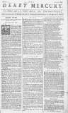 Derby Mercury Friday 03 April 1761 Page 1