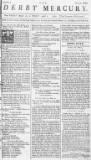 Derby Mercury Friday 26 March 1762 Page 1