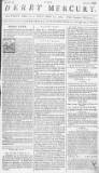 Derby Mercury Friday 22 October 1762 Page 1
