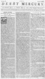 Derby Mercury Friday 08 July 1763 Page 1