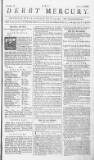 Derby Mercury Friday 06 July 1764 Page 1