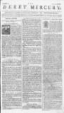 Derby Mercury Friday 19 October 1764 Page 1
