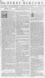Derby Mercury Friday 29 March 1765 Page 1